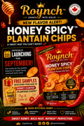 Honey Spicy Plantain Chips (Chipotle Crunch Snack)